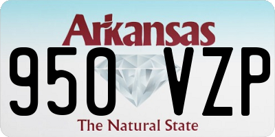 AR license plate 950VZP