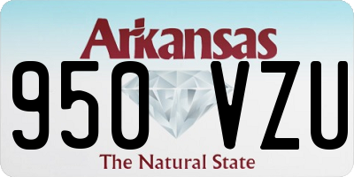 AR license plate 950VZU