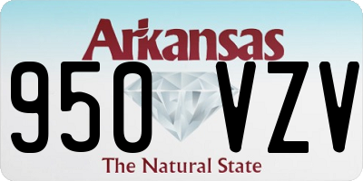 AR license plate 950VZV