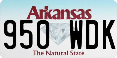 AR license plate 950WDK