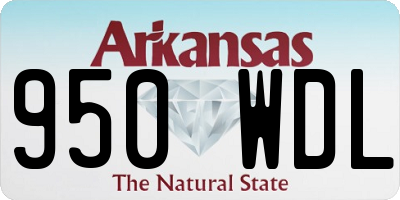 AR license plate 950WDL
