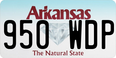 AR license plate 950WDP