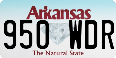 AR license plate 950WDR