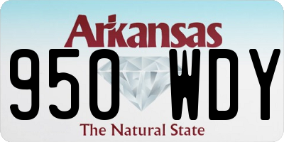 AR license plate 950WDY
