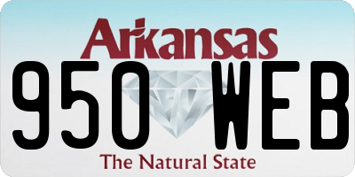 AR license plate 950WEB