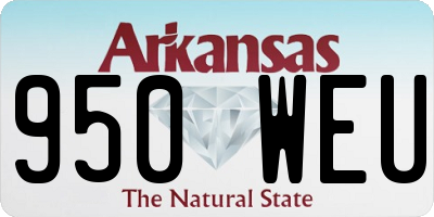 AR license plate 950WEU
