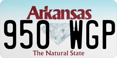 AR license plate 950WGP