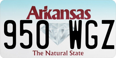 AR license plate 950WGZ