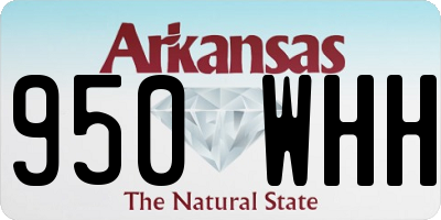 AR license plate 950WHH