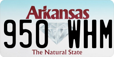 AR license plate 950WHM