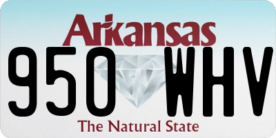 AR license plate 950WHV