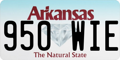 AR license plate 950WIE