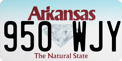 AR license plate 950WJY