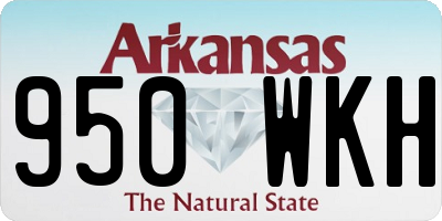 AR license plate 950WKH