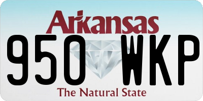 AR license plate 950WKP