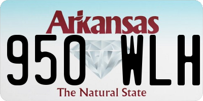 AR license plate 950WLH
