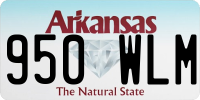 AR license plate 950WLM