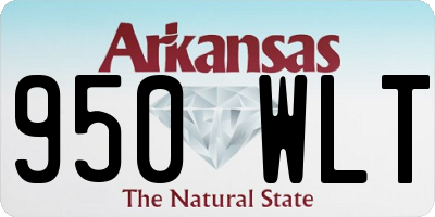 AR license plate 950WLT