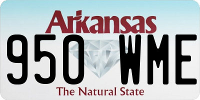 AR license plate 950WME