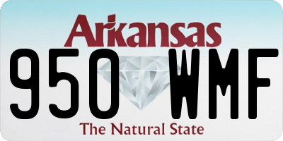AR license plate 950WMF