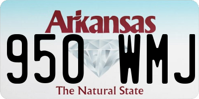 AR license plate 950WMJ