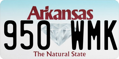 AR license plate 950WMK