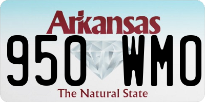 AR license plate 950WMO