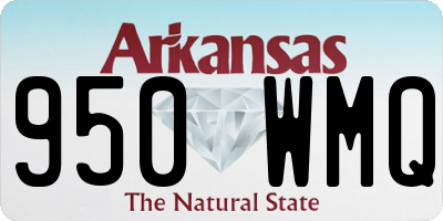 AR license plate 950WMQ