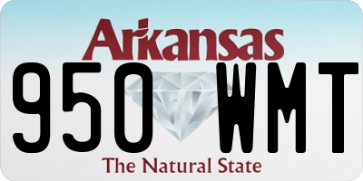 AR license plate 950WMT