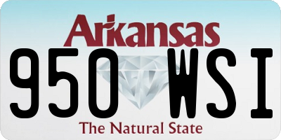 AR license plate 950WSI