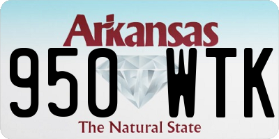 AR license plate 950WTK