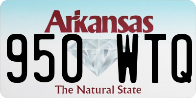 AR license plate 950WTQ