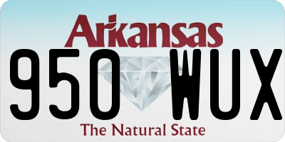 AR license plate 950WUX