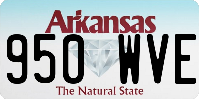 AR license plate 950WVE
