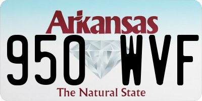 AR license plate 950WVF