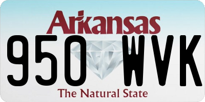 AR license plate 950WVK
