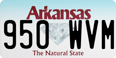 AR license plate 950WVM