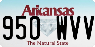 AR license plate 950WVV