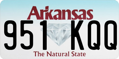 AR license plate 951KQQ