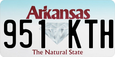 AR license plate 951KTH