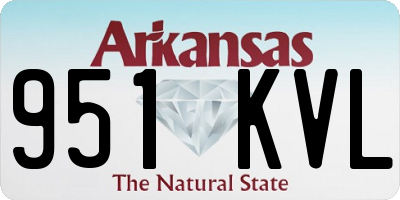 AR license plate 951KVL