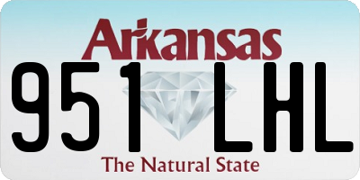 AR license plate 951LHL
