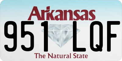 AR license plate 951LQF