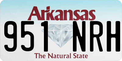 AR license plate 951NRH