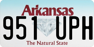 AR license plate 951UPH