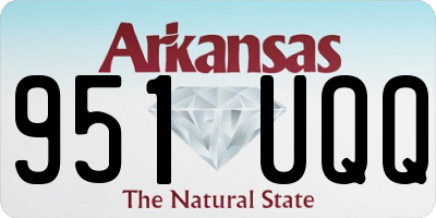 AR license plate 951UQQ