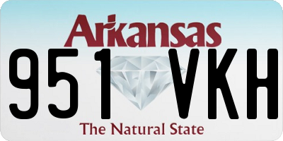 AR license plate 951VKH