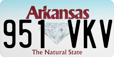AR license plate 951VKV