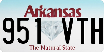 AR license plate 951VTH