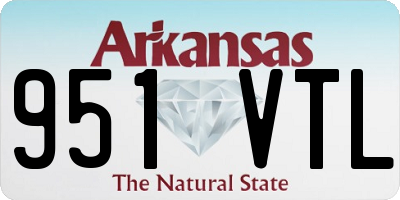 AR license plate 951VTL